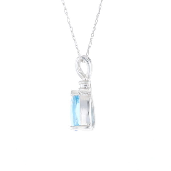 Blue Topaz Pendant