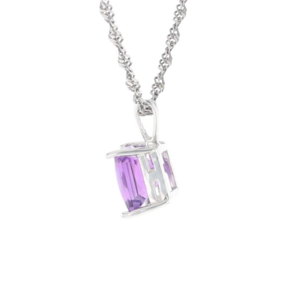 Amethyst Solitaire Pendant