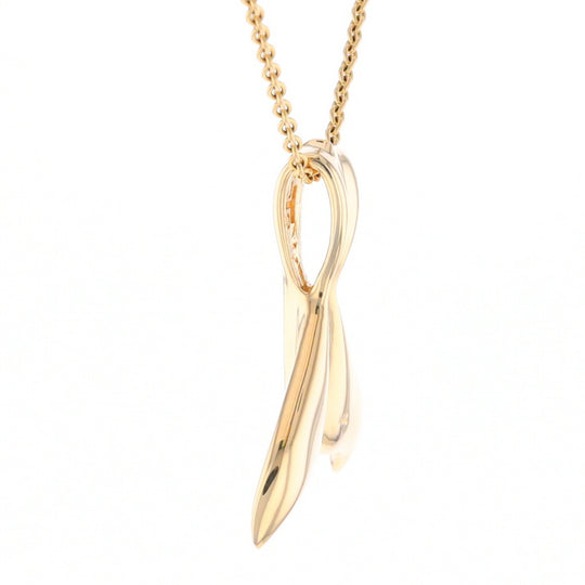 Whale Tail Necklaces Natural Gold Quartz Inlaid Sea Life Pendant