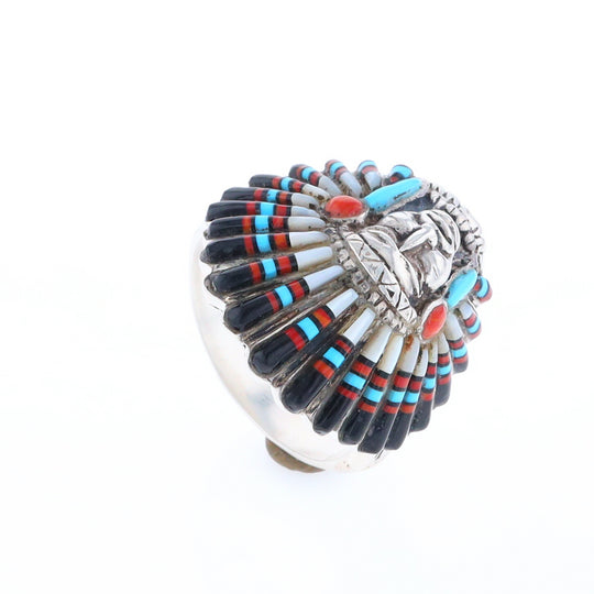 Native American Head Dress Ring