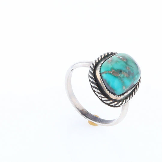 Bezel Set Turquoise Ring