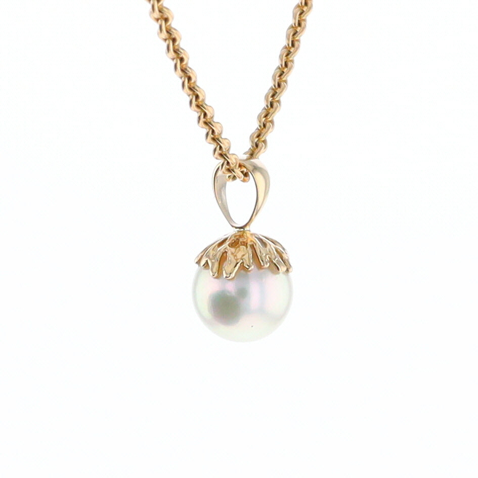 Pearl Solitaire Pendant