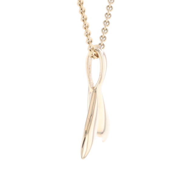 Whale Tail Gold Nugget Pendant