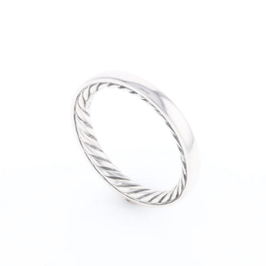 Sterling Silver Rope Decal Band