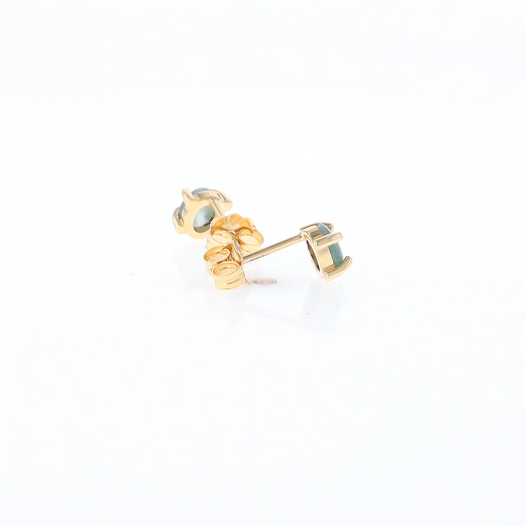 Cat's Eye Alexandrite Studs