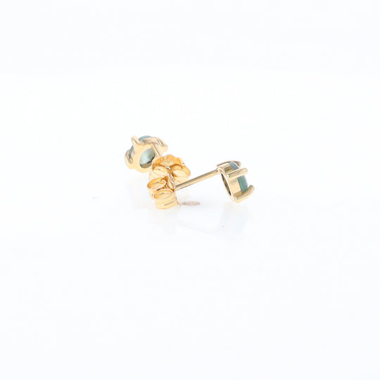 Cat's Eye Alexandrite Studs