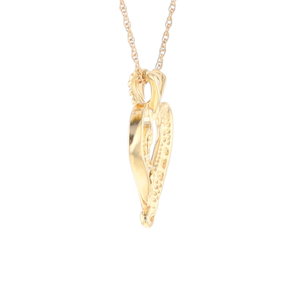 Black Hills Gold Open Heart Necklace