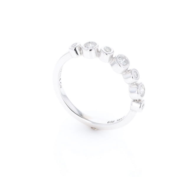7-Stone Bezel Set Diamond ring
