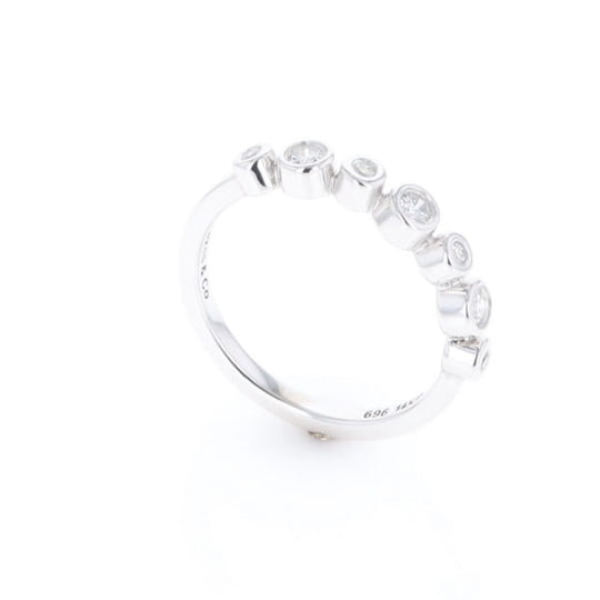 7-Stone Bezel Set Diamond ring