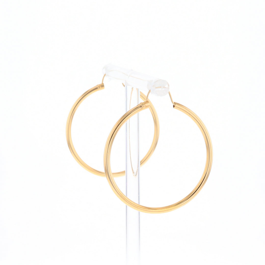 Gold Hoop Earrings