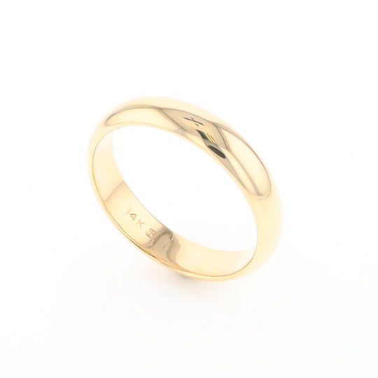 High Polished Comfort Fit Wedding Band