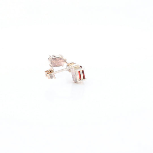 Garnet Stud Earrings