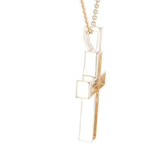 Meteorite Cross Pendant