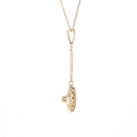 Buttercup Filigree Vintage Pendant