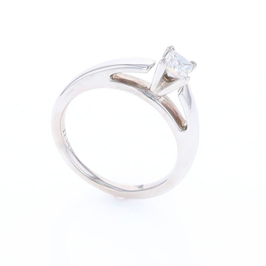 0.40ct Princess Cut Solitaire Engagement Ring