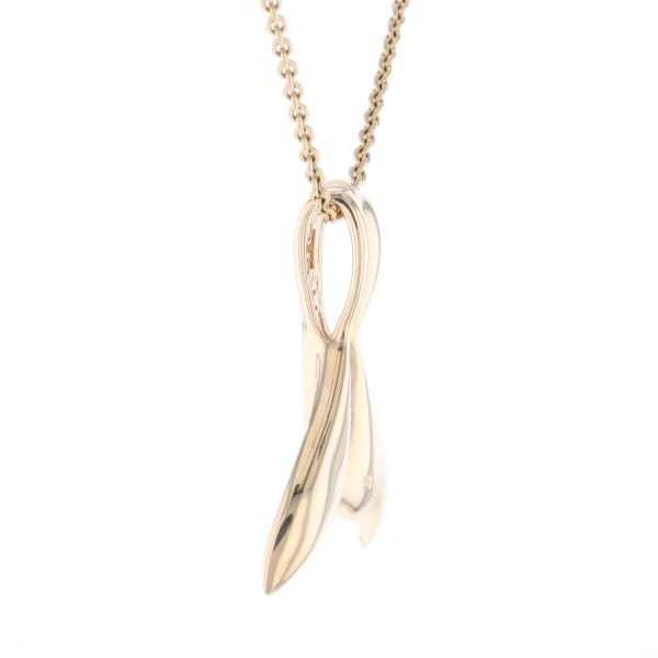 Whale Tail Necklaces Natural Gold Quartz and Nuggets Inlaid Pendant