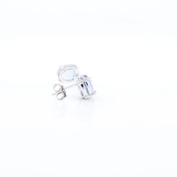 Ceylon Sapphire Stud Earrings