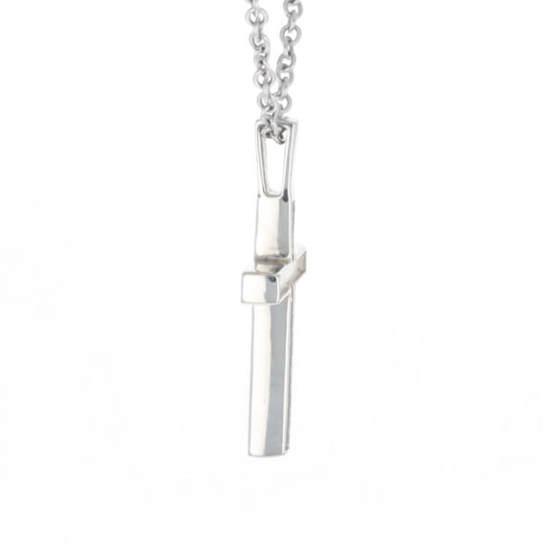 Sugilite 3 Section Inlaid Cross Pendant