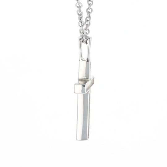 Sugilite 3 Section Inlaid Cross Pendant