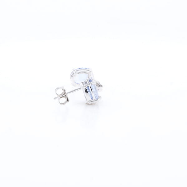 Ceylon Sapphire Stud Earrings
