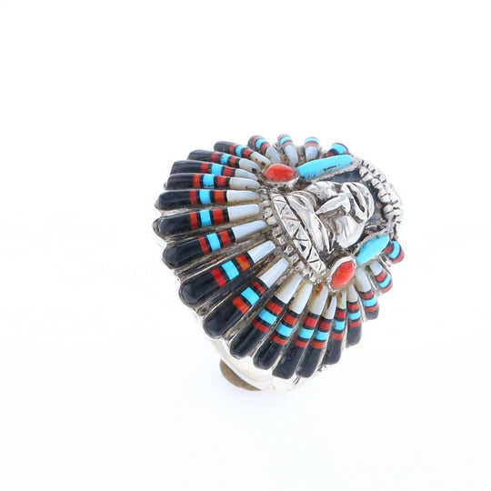 Native American Head Dress Ring