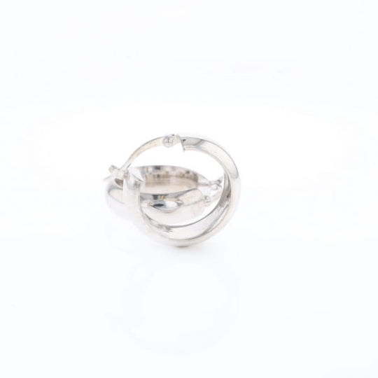 Hollow Round Tube Hoop Earrings