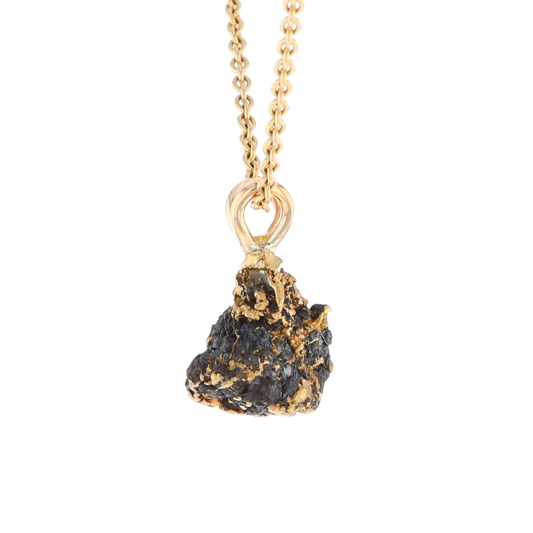 Natural Gold Nugget Pendant