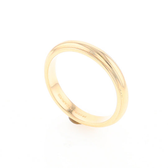 Milgrain Standard Fit Wedding Band