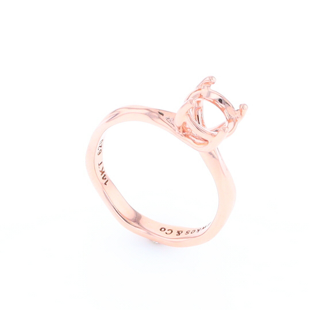 Tree Branch Solitaire Ring Semi-Mount