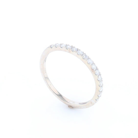 White Gold Diamond Wedding Band