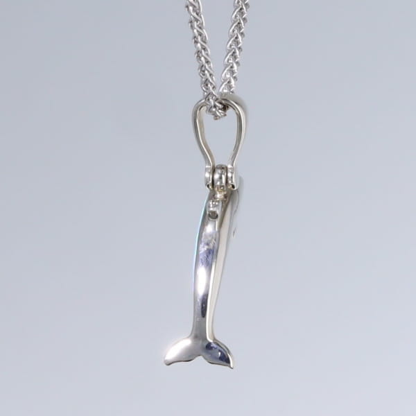 Opal Pendant Inlaid Sea Life Dolphin