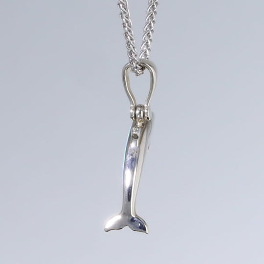 Opal Pendant Inlaid Sea Life Dolphin