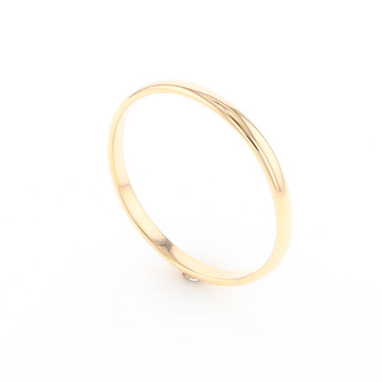 Thin Gold Wedding Band