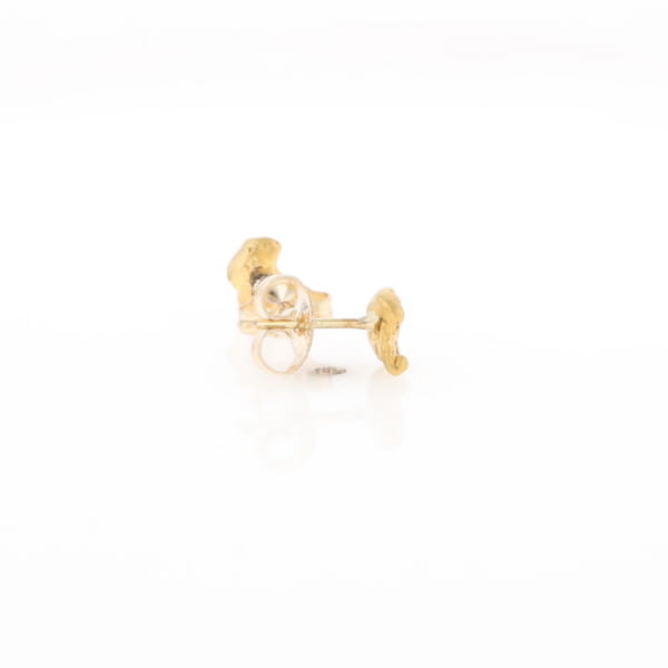 Natural Gold Nugget Earrings