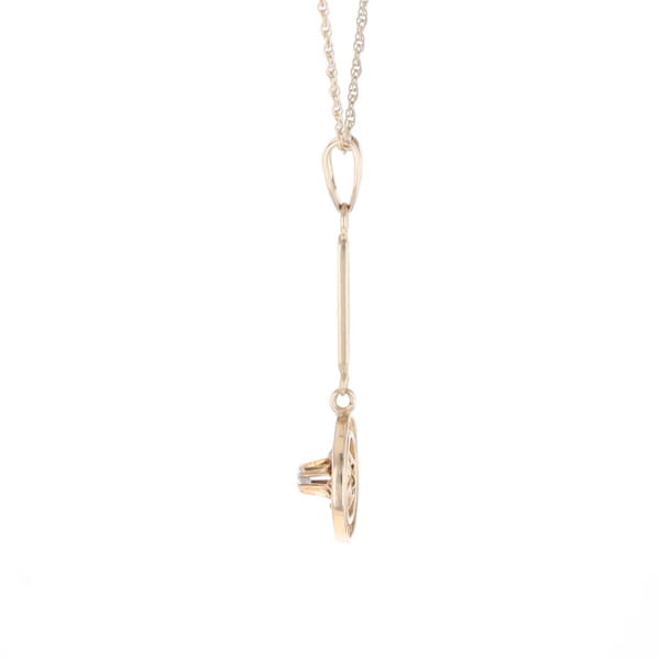 Buttercup Filigree Vintage Pendant