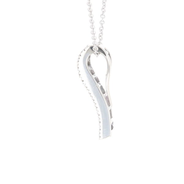 Multi-color Sapphire Necklace with Diamond Accents