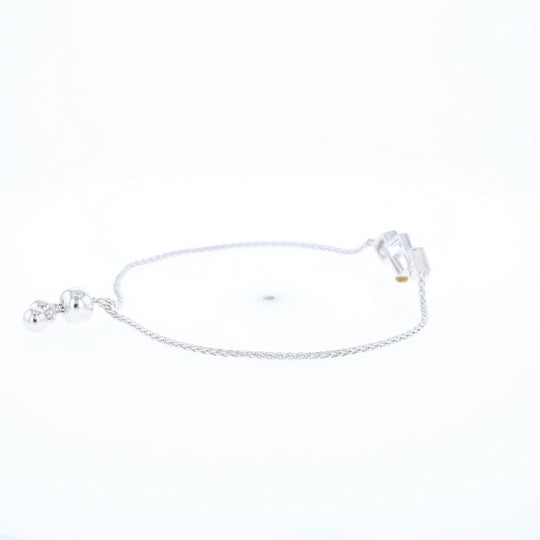 Bypass Diamond Bolo Bracelet