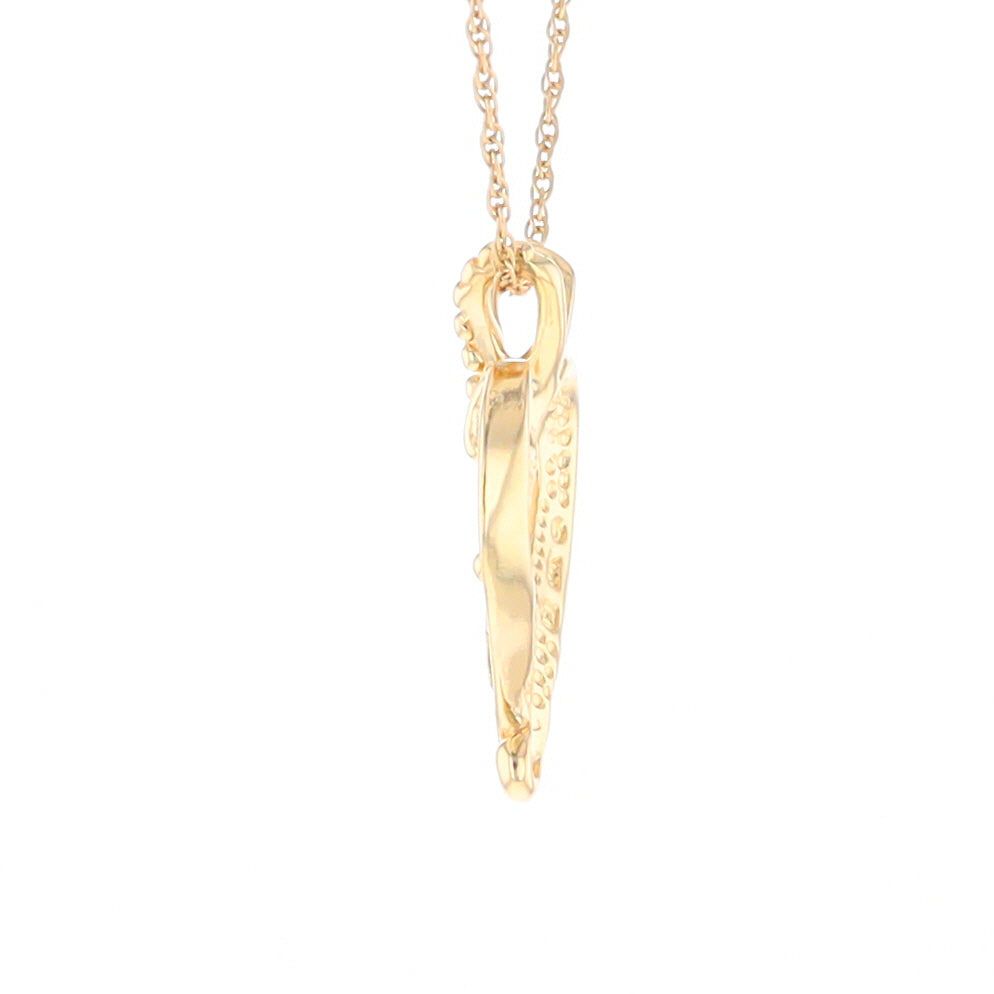 Black Hills Gold Open Heart Necklace
