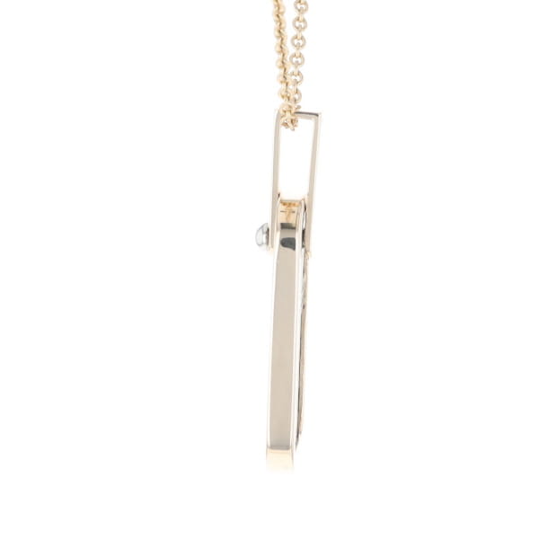Meteorite Reversible Dog Tag Pendant
