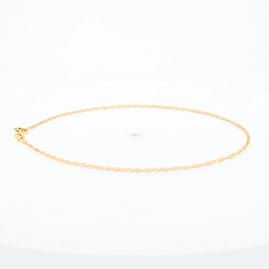 Gold Singapore Anklet