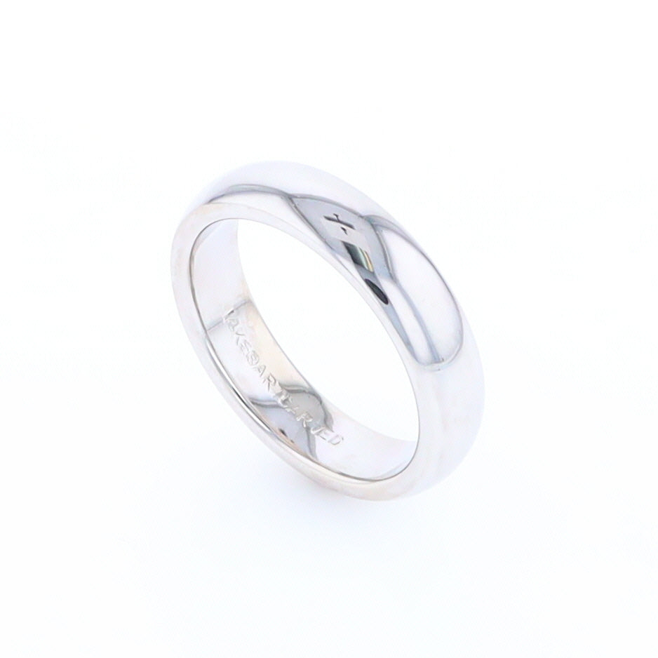 White Gold Wedding Band