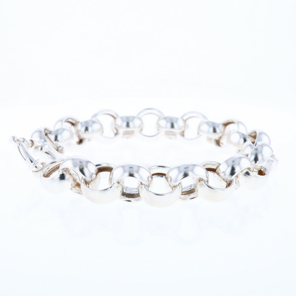 Silver Rolo Link Bracelet