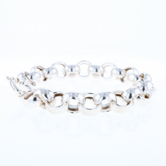 Silver Rolo Link Bracelet