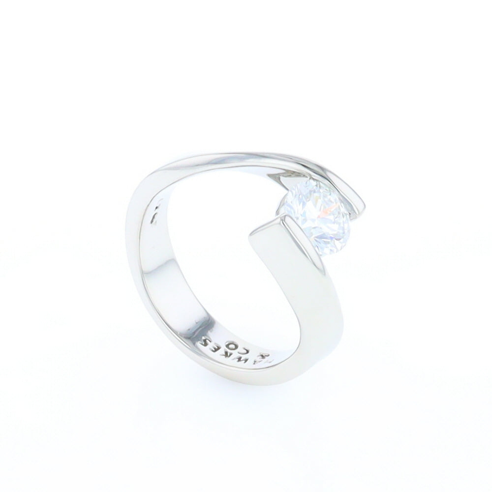 K.I.S.S. Bypass Diamond Engagement Ring