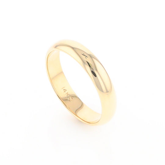 High Polished Comfort Fit Wedding Band