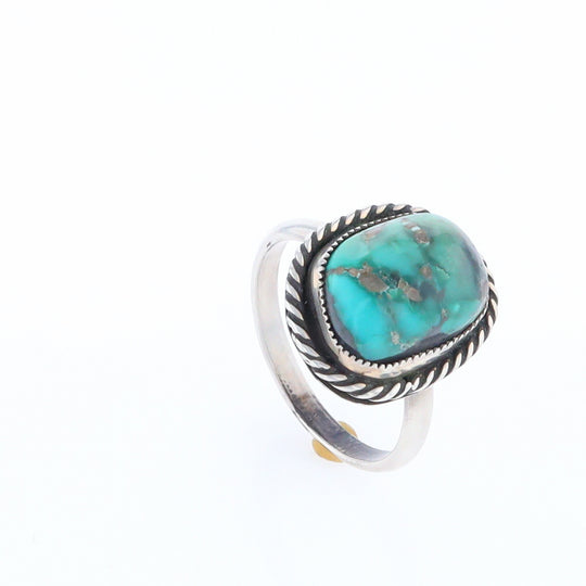 Bezel Set Turquoise Ring