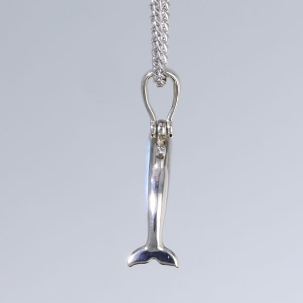 Opal Pendant Inlaid Sea Life Dolphin