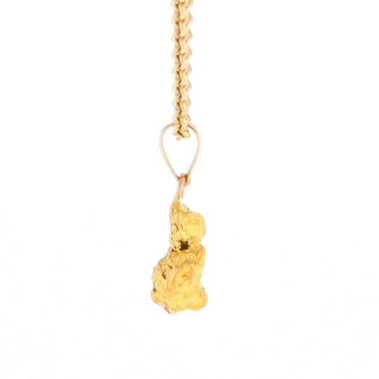 Natural Gold Nugget Pendant