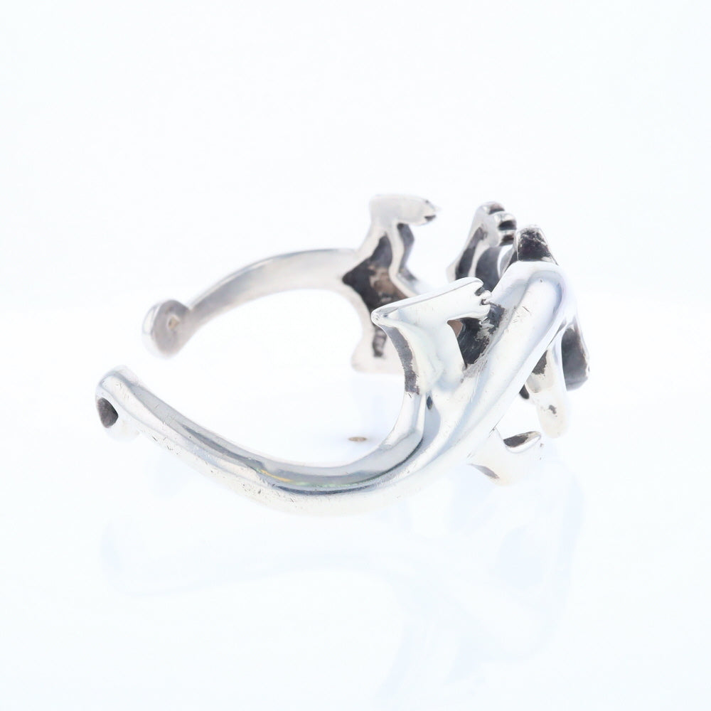 Sterling Silver Lizard Cuff Bracelet