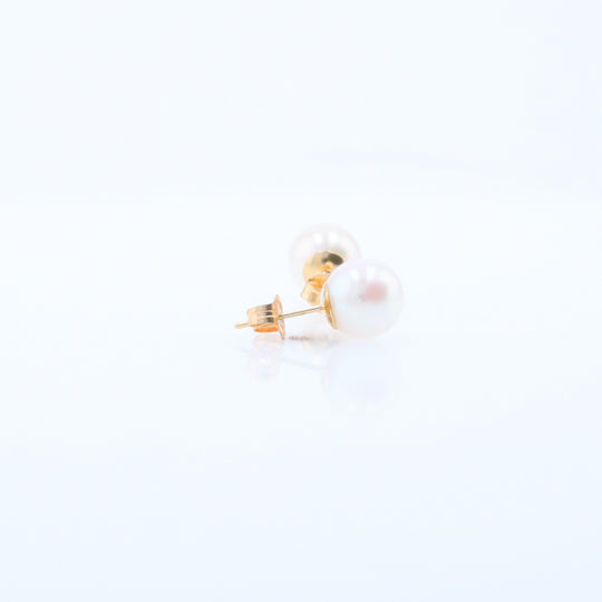 Pearl Stud Earrings